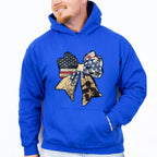 US Flag Military Ribbon - 4th Of July Unisex Crewneck T-Shirt Sweatshirt Hoodie