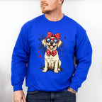 Dog And Fireworks - 4th Of July Unisex Crewneck T-Shirt Sweatshirt Hoodie
