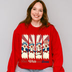 Red White And Goose US Flag - 4th Of July Unisex Crewneck T-Shirt Sweatshirt Hoodie
