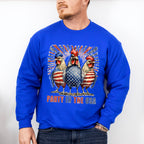 Party In The USA Roosters - 4th Of July Unisex Crewneck T-Shirt Sweatshirt Hoodie