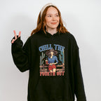 Chill The Fourth Out Girl Design - 4th Of July Unisex Crewneck T-Shirt Sweatshirt Hoodie