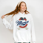 Merica Since 1776 Eagle Design - 4th Of July Unisex Crewneck T-Shirt Sweatshirt Hoodie