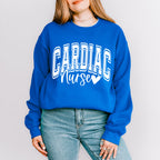 Cardiac Nurse Heart Design - Cardiac Nurse Unisex Crewneck T-Shirt Sweatshirt Hoodie