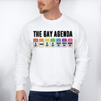 The Gay Agenda, Days Of The Week - Gay Unisex Crewneck T-Shirt Sweatshirt Hoodie