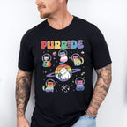 Purride Cats - Gay Unisex Crewneck T-Shirt Sweatshirt Hoodie