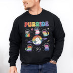 Purride Cats - Gay Unisex Crewneck T-Shirt Sweatshirt Hoodie