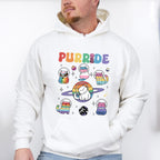 Purride Cats - Gay Unisex Crewneck T-Shirt Sweatshirt Hoodie