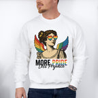 More Pride Less Prejudice - Gay Unisex Crewneck T-Shirt Sweatshirt Hoodie