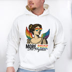More Pride Less Prejudice - Gay Unisex Crewneck T-Shirt Sweatshirt Hoodie