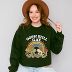 Oops Still Gay - Gay Unisex Crewneck T-Shirt Sweatshirt Hoodie