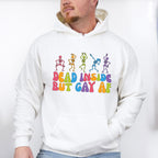 Dead Inside But Gay AF - Gay Unisex Crewneck T-Shirt Sweatshirt Hoodie