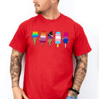 LGBT Ice Creams - Gay Unisex Crewneck T-Shirt Sweatshirt Hoodie