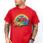 Yourself Bee Rainbow - Gay Unisex Crewneck T-Shirt Sweatshirt Hoodie