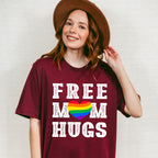 Free Mom Hugs - Gay Unisex Crewneck T-Shirt Sweatshirt Hoodie