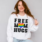 Free Mom Hugs - Gay Unisex Crewneck T-Shirt Sweatshirt Hoodie