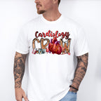 Cardiology Crew Heart Design - Cardiac Nurse Unisex Crewneck T-Shirt Sweatshirt Hoodie