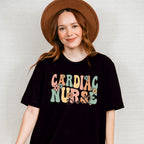 Cardiac Nurse Flowers Design - Cardiac Nurse Unisex Crewneck T-Shirt Sweatshirt Hoodie