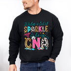 It Takes A Lot Of Sparkles - CNA Unisex Crewneck T-Shirt Sweatshirt Hoodie