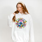 Chilling With My Peeps Stitch - Easter Day Unisex Crewneck T-Shirt Sweatshirt Hoodie