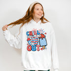 Chill The 4th Out Fireworks 4Th Of July Unisex Crewneck T-Shirt Sweatshirt Hoodie