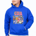 CNA Doodles Design - CNA Unisex Crewneck T-Shirt Sweatshirt Hoodie