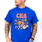 CNA Doodles Design - CNA Unisex Crewneck T-Shirt Sweatshirt Hoodie