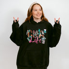 CNA Life Doodles Design - CNA Unisex Crewneck T-Shirt Sweatshirt Hoodie