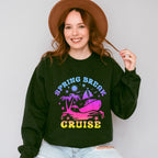 Spring Break Cruise Gradient - Vacation Unisex Crewneck T-Shirt Sweatshirt Hoodie