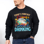 Today's Forecast Cruising With A Chance Of Drinking - Vacation Unisex Crewneck T-Shirt Sweatshirt Hoodie