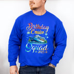 Birthday Cruise Squad 2025 - Vacation Unisex Crewneck T-Shirt Sweatshirt Hoodie