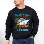 Family Cruise 2025 Making Memories Palm Trees - Vacation Unisex Crewneck T-Shirt Sweatshirt Hoodie
