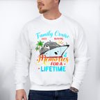 Family Cruise 2025 Making Memories Palm Trees - Vacation Unisex Crewneck T-Shirt Sweatshirt Hoodie