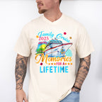 Family Cruise 2025 Making Memories Painted - Vacation Unisex Crewneck T-Shirt Sweatshirt Hoodie