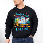 Family Cruise 2025 Making Memories Painted - Vacation Unisex Crewneck T-Shirt Sweatshirt Hoodie
