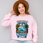 Countdown Is Over It's Cruise Time - Vacation Unisex Crewneck T-Shirt Sweatshirt Hoodie