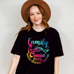 Family Cruise 2025 Gradient Design - Vacation Unisex Crewneck T-Shirt Sweatshirt Hoodie