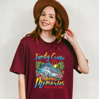 Family Cruise 2025 Making Memories, Flowers Design - Vacation Unisex Crewneck T-Shirt Sweatshirt Hoodie