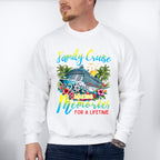 Family Cruise 2025 Making Memories, Flowers Design - Vacation Unisex Crewneck T-Shirt Sweatshirt Hoodie