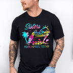 Family Cruise 2025 Making Memories, Colorful Design - Vacation Unisex Crewneck T-Shirt Sweatshirt Hoodie