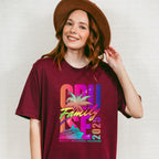 Cruise Family 2025 Palm Tree Gradient - Vacation Unisex Crewneck T-Shirt Sweatshirt Hoodie
