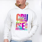 Cruise Family 2025 Palm Tree Gradient - Vacation Unisex Crewneck T-Shirt Sweatshirt Hoodie
