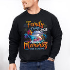Family Cruise 2025 Making Memories For A Lifetime Colorful - Vacation Unisex Crewneck T-Shirt Sweatshirt Hoodie