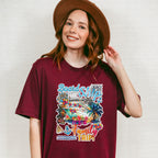 Board The Ship It's A Family Trip Colorful Design - Vacation Unisex Crewneck T-Shirt Sweatshirt Hoodie