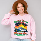 Family Cruise 2025 Making Memories, Sunset Design - Vacation Unisex Crewneck T-Shirt Sweatshirt Hoodie