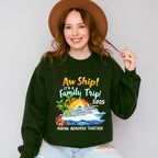 Aw Ship It's A Family Trip 2025 - Vacation Unisex Crewneck T-Shirt Sweatshirt Hoodie