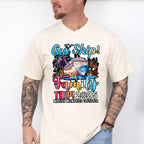 Aw Ship It's A Family Trip 2025 Gradient Text - Vacation Unisex Crewneck T-Shirt Sweatshirt Hoodie