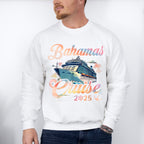 Bahamas Cruise 2025 - Vacation Unisex Crewneck T-Shirt Sweatshirt Hoodie