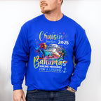 Cruisin' Together 2025 Bahamas Design - Vacation Unisex Crewneck T-Shirt Sweatshirt Hoodie