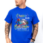 Cruisin' Together 2025 Bahamas Design - Vacation Unisex Crewneck T-Shirt Sweatshirt Hoodie