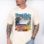 Board The Ship It's A Family Trip 2025 White Ship - Vacation Unisex Crewneck T-Shirt Sweatshirt Hoodie